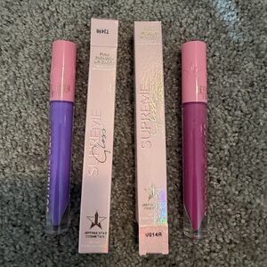 Jeffree Star Supreme Gloss Duo - More Than Friends & Frosting For Dinner NIB